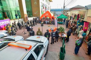 Coronel refuerza la seguridad municipal con nuevos vehículos en el marco de sus 177 años